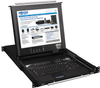 NetDirector 16-Port 1U Rack-Mount Console KVM Switch with 17-in. LCD and IP Remote Access -- B020-016-17-IP