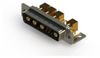Combo D-Sub Conn, R/a Plug, Db-9W4, Th; Product Range Edac - 56AJ9042 - Newark, An Avnet Company