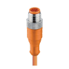 M12 Standard Sensor/Actuator Single-Ended Cordset: Male, - RST 8-09 - Belden Inc.