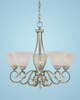 Mid. Chandeliers-Glass Up - 424224 - Capital Lighting, Inc.
