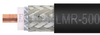 Times Microwave LMR-500 Low Loss Flexible Coax Cable Black PE Jacket -- LMR-500 - Image