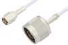 SMA Male to N Male Cable 60 Inch Length Using RG188 Coax, RoHS - PE3911LF-60 - Pasternack