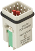 Heavy Duty Insert, Plug, 12Pos; Product Range Harting - 58T8032 - Newark, An Avnet Company