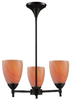 10154/3DR-SY Mini Chandeliers-Glass Shade - 638295 - Capital Lighting, Inc.