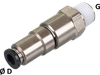 Push-in Stud Connector for High Speed Rotation