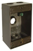 Weatherproof Device Box - 5320-2 - Hubbell Electrical Products