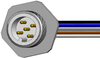 Sensor Cord, 5P M12 Plug-Free End, 12; Connector Type A Norcomp - 17AH5368 - Newark, An Avnet Company