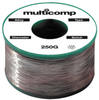 Solder Wire, 99.3/0.7 Sn/cu, 250G; Leaded / Lead Free Multicomp - 15J7252 - Newark, An Avnet Company