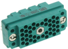 Rack & Panel Connector, Receptacle, 38 Position; Product Range Edac - 92B5640 - Newark, An Avnet Company