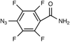 4-Azido-2,3,5,6-tetrafluorobenzamide -- 7026 - Image