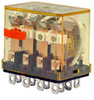 Relay;E-Mech;Gen Purp;4PDT;Cur-Rtg 10A;Ctrl-V 110/120AC;Vol-Rtg 240/30AC/DC - 70172948 - Allied Electronics, Inc.