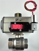 STAINLESS STEEL-2WAY NC-DOUBLE ACTING 2" NPTF BALL VALVE, EXPLOSION PROOF VALVE 24VDC - S2CD10-D-0 - Quarter Turn Valve