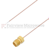 Test Probe Pigtail SMA Female to Stripped Lead Cable .020 Coax in 9 Inch and RoHS Compliant - FMCA1184-9 - Fairview Microwave Inc.