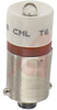 Lamp, Red LED, T-3 1/4 Bayonet, 12 VAC/VDC, 350 mcd, Replaces Incandescent Lamps - 70011811 - Allied Electronics, Inc.