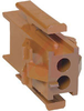Connector, Soft Shell; 250 VAC; 9 A (Max.); 0.165 in.; Nylon; Brick Red; 2 - 70083731 - Allied Electronics, Inc.