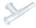 Cole-Parmer Luer Adapter Tees, Male x Female x Female, PC, 25/Pk -- GO-45501-85 - Image