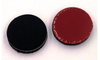 3M Stikit 56472 Soft Black PSA Disc Pad - 1 1/8 in Diameter - 1/8 in Thick - 051111-56472 - R. S. Hughes Company, Inc.