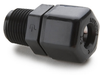 Parker Male Connector Tube to MPT Compression Fitting -- 60417 - Image