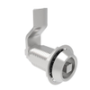 VISE ACTION® Compression Latch, Large Size, 7 mm Square, Stainless Steel, Passivated, 30 mm  Grip - E3-124-050 - Southco