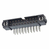 10+10 Pos. Male DIL Horizontal Throughboard Conn. 101Lok - M80-5L12042MC - Harwin Plc