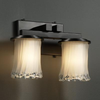 GLA-8772-16-WTFR-MBLK Bathroom Fixtures-Two Lights - 671883 - Capital Lighting, Inc.
