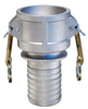 Kuriyama-Couplings Aluminum Female Coupler x Hose Shank - 31064 - U.S. Plastic Corporation