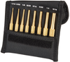 Drive Pin Punch Set, Brass, 8Pcs; Kit Contents Starrett - 56T4097 - Newark, An Avnet Company