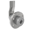 VISE ACTION® Compression Latch, Large Size, 8 mm Hex Recess, Zinc Alloy, Powder Coated, Silver, 31 mm  Grip - E3-146-067 - Southco