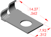 Side Flag Ring Spade Terminal - 05030 - ETCO Incorporated