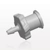 Female Luer Lock to Barb, Natural - LF21 - Qosina Corp.