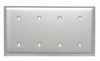 Blank Plates -- Strap Mounted, Four Gang -- SS44 - Image