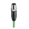 Fast Ethernet Cat5e Data Single-Ended Cordset: M12 Standard, male, - 0985 342 102 - Belden Inc.