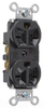 Duplex/Single Receptacle -- 5862-BK - Image