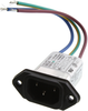 Power Inlet Filter, Emi, 10A, 250Vac; Connector Type Corcom Te Connectivity - 18R2937 - Newark, An Avnet Company