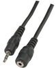 12' 2.5mm Stereo Plug to 2.5mm Stereo Jack Patch Cable - 201505 - Computer Network Accessories, Inc.
