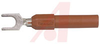 Adapter, Banana; Spade Lug; 5000 VDC; Red; degC (Max.) - 70198059 - Allied Electronics, Inc.