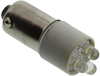 Led Bulb, Ba9S, White, T-3 1/4; Lamp Base Type Vcc (Visual Communications Company) - 94W7279 - Newark, An Avnet Company