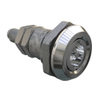 Quarter-Turn Cam Latch, 8 mm Square, Sealed, Zinc Alloy, Chrome Plated, Bright - E5-6-062-01 - Southco