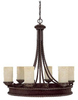 3056WB-261 Mid. Chandeliers-Pillar Candle - 782849 - Capital Lighting, Inc.