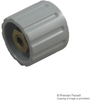 Knob, Grey; Shaft Type Elma - 01M9607 - Newark, An Avnet Company