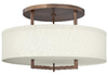 3211BR Semi-Flush Mts.-Drum Shade - 618907 - Capital Lighting, Inc.