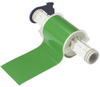 Brady B-595 Green Vinyl Thermal Transfer Continuous Thermal Transfer Printer Label Roll - 4 in Width - 50 ft Length - 13542 - 754473-13542 - R. S. Hughes Company, Inc.