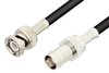 BNC Male to BNC Female Cable 60 Inch Length Using RG58 Coax, RoHS - PE3047LF-60 - Pasternack