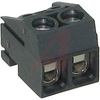 TERMINAL BLOCK;PCB;PLUG;10A/300V;22-14AWG;2 POLES also ref to as AK130/2WP - 70077450 - Allied Electronics, Inc.
