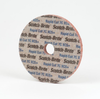 3M Scotch-Brite RC-UW Unitized Ceramic Medium Deburring Wheel - Very Coarse Grade - Arbor Attachment - 6 in Diameter - 5/8 in Center Hole - Thickness 1/4 in - 66731 - 051115-66731 - R. S. Hughes Company, Inc.