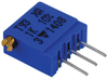 Trimmer Potentiometer, 1Kohm 23Turn Through Hole; Trimpot Type Vishay - 74M8381 - Newark, An Avnet Company