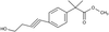 4-(4-Hydroxy-1-butynl)-α,a-dimethylbenzeneacetic Acid.. - 10732 - Medical Isotopes, Inc.