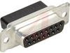 Receptacle, D-Subminiature; Receptacle;15; Full Metal; Phosphor Bronze - 70042611 - Allied Electronics, Inc.