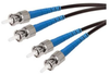 9/125 Single Mode, Military Fiber Cable, Dual ST / Dual ST, 10.0m -- FSA00004-10M