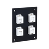 Patchbay, Jack Panel Accessories - 5073-USP4MK-C5E-POE-ND - DigiKey
